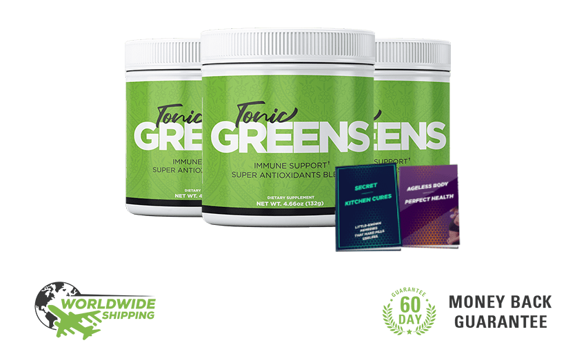 3 Boxes of TonicGreens