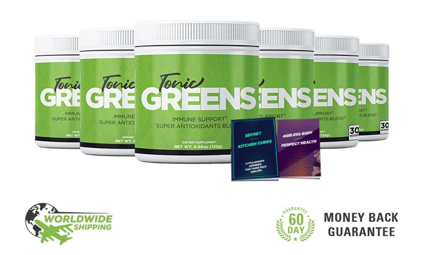 6 Boxes of TonicGreens